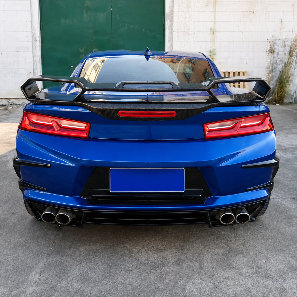 Dry Carbon Fiber Rear Spoiler Wing for Chevrolet Camaro 6 ZL1