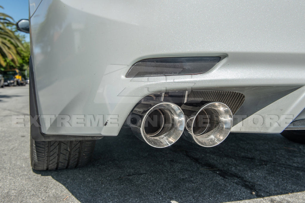 2018-2024 Toyota Camry Muffler Delete Axle Back Quad Tips Exhaust