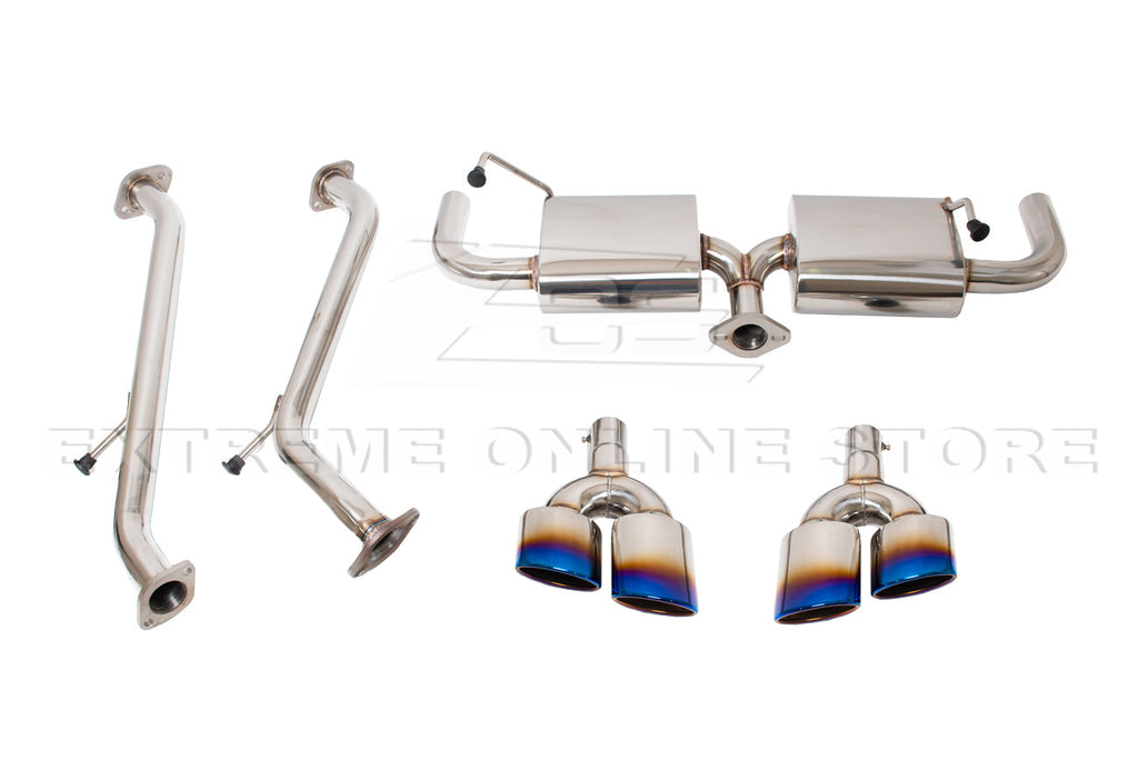 2019-Present Toyota Corolla Hatchback Burnt Tips Cat Back Exhaust