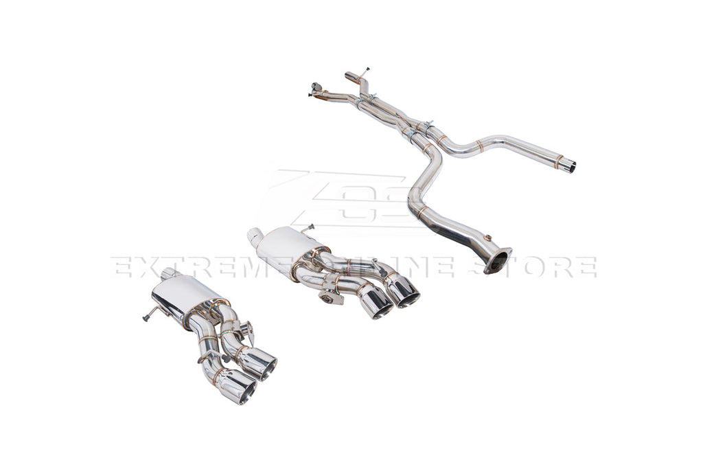 2016-2019 Cadillac CTS-V Muffler Resonated Cat Back Exhaust