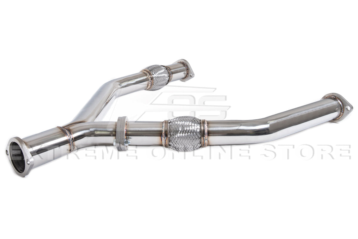 2009-2021 Nissan 370Z / 2014-Present Infiniti Q50 2.5" Piping Exhaust Y-Pipe Kit