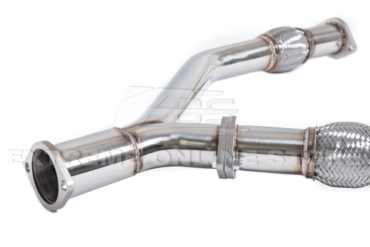 2009-2021 Nissan 370Z / 2014-Present Infiniti Q50 2.5" Piping Exhaust Y-Pipe Kit