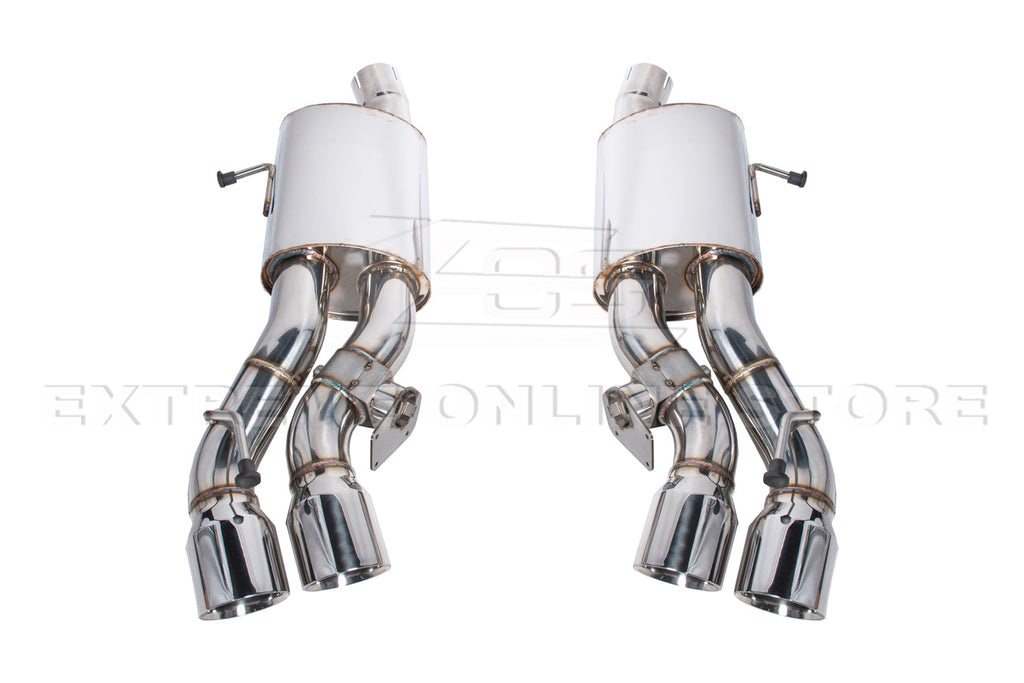 2016-2019 Cadillac CTS-V Muffler Resonated Cat Back Exhaust