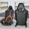 Alcantara Dry Carbon Fiber Racing Seats for Lamborghini Huracan STO Aventador Urus