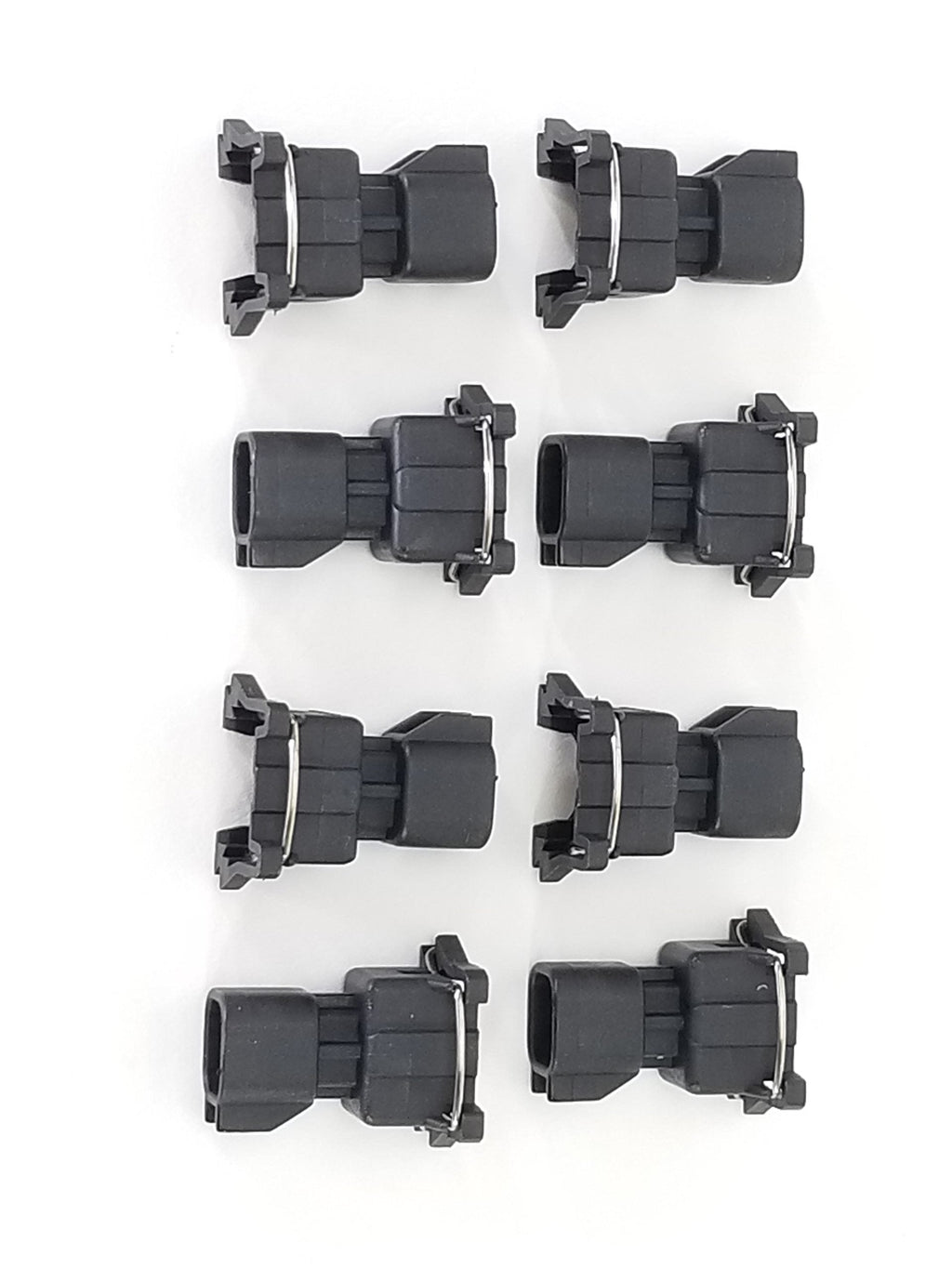 SPDZ1 EV6 to EV1 Fuel Injector Connector Adapter – Plug & Play Harness Conversion (8 Pack) by Speedzone Performance LLC