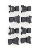 SPDZ1 EV6 to EV1 Fuel Injector Connector Adapter – Plug & Play Harness Conversion (8 Pack) by Speedzone Performance LLC