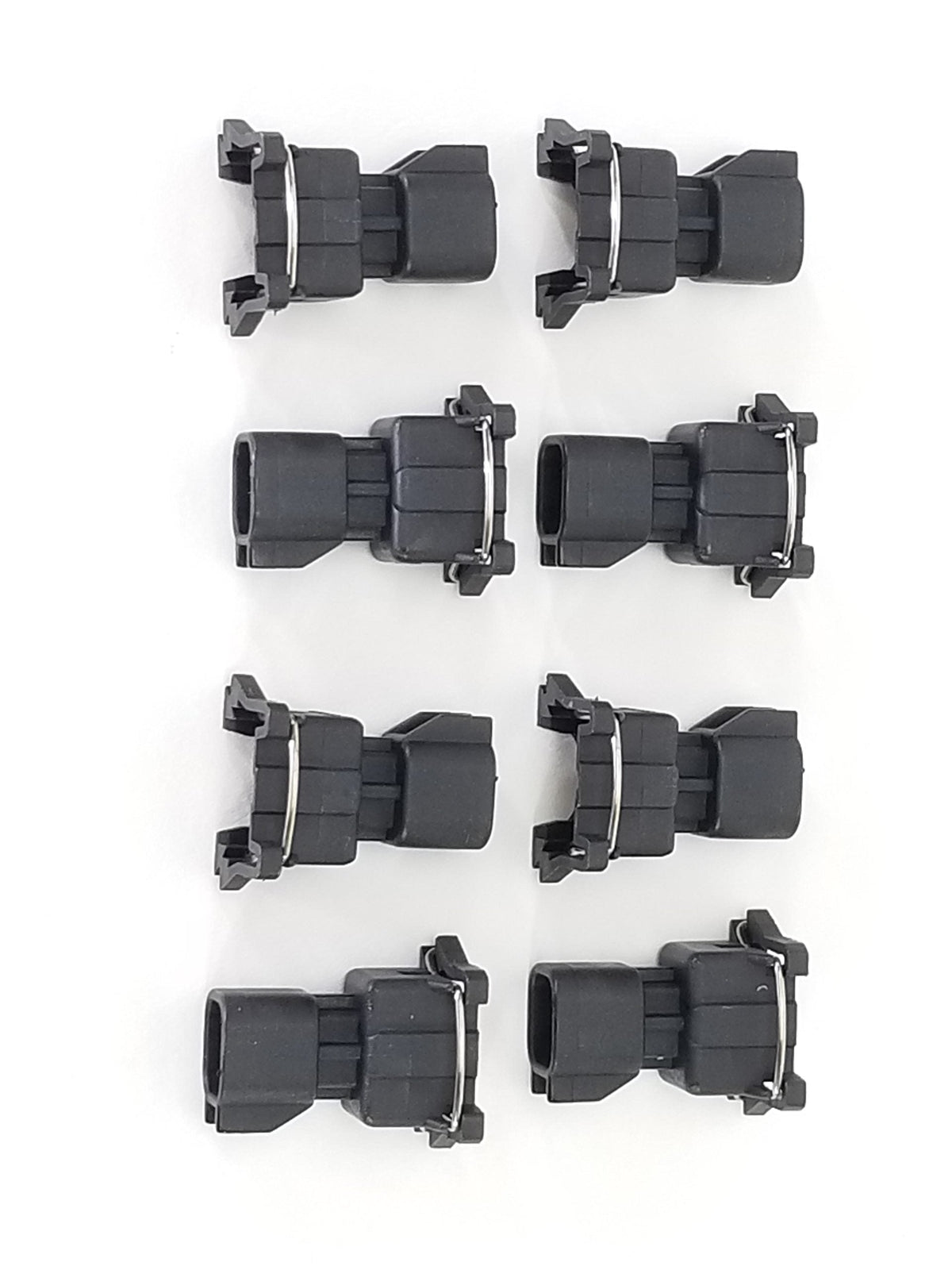 SPDZ1 EV6 to EV1 Fuel Injector Connector Adapter – Plug & Play Harness Conversion (8 Pack) by Speedzone Performance LLC