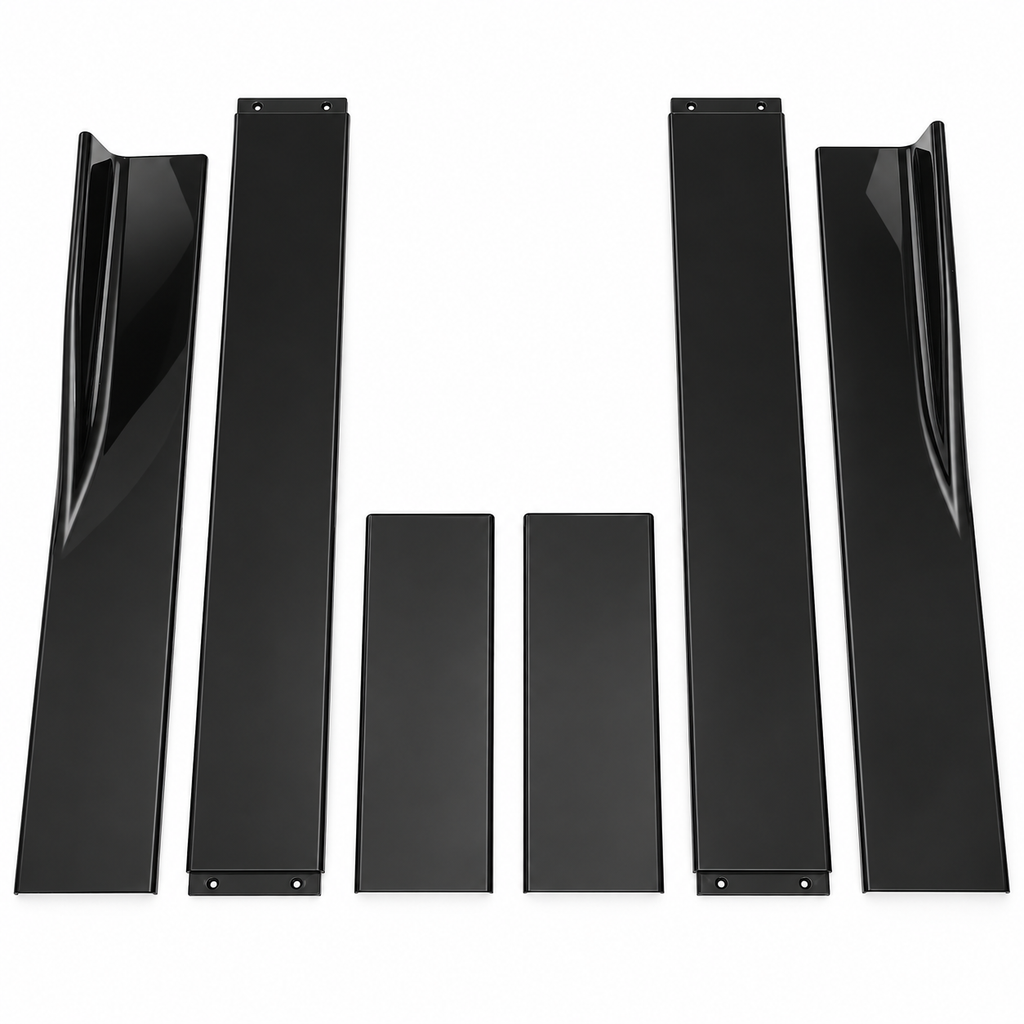 Gloss Black Front Lip Side Skirt Aero Kit for Lexus IS350 F Sport