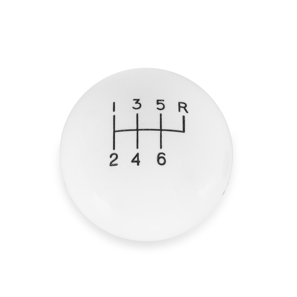 Hurst Shift Knob - 6-Speed - White