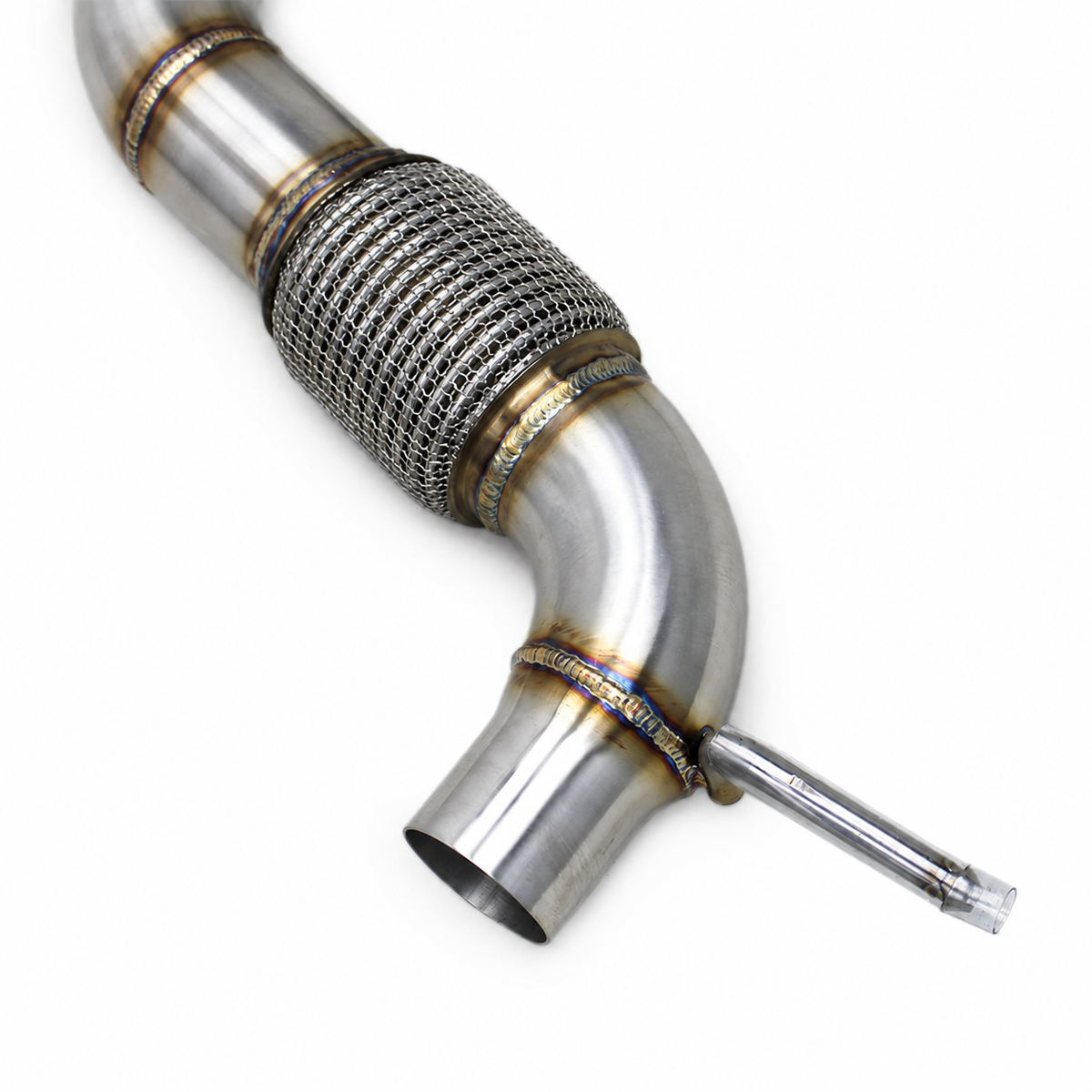 Performance Long Tube Exhaust Downpipe for Ford Mustang 2.3T Ecoboost