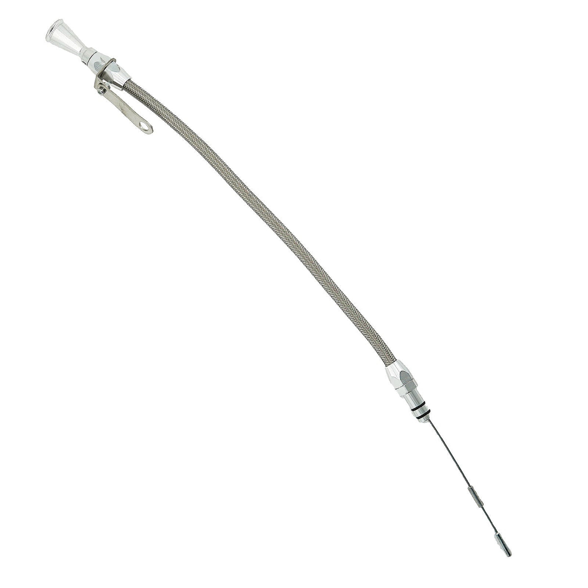 Billet Aluminum JZ Braided Transmission Fluid Dipstick 1JZ 2JZ Supra Swap 1J 2J