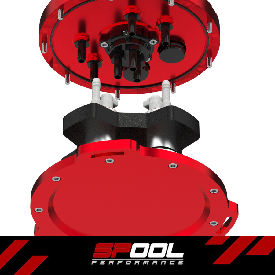 Spool Performance Split Fuel Surge Tank