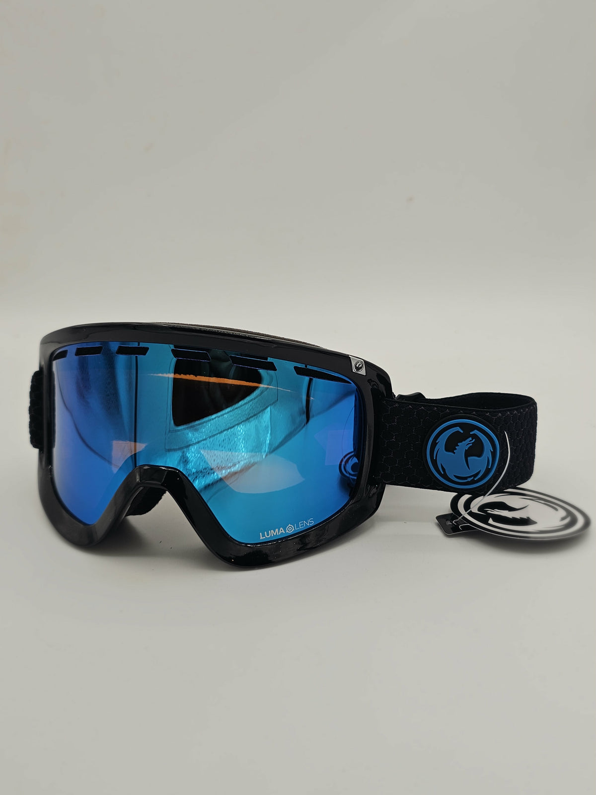 DRAGON PXV Goggles LumaLens Bonus Lens Included D10TG-SPLIT/LLBLUEION+LLAMBER by Speedzone Performance LLC