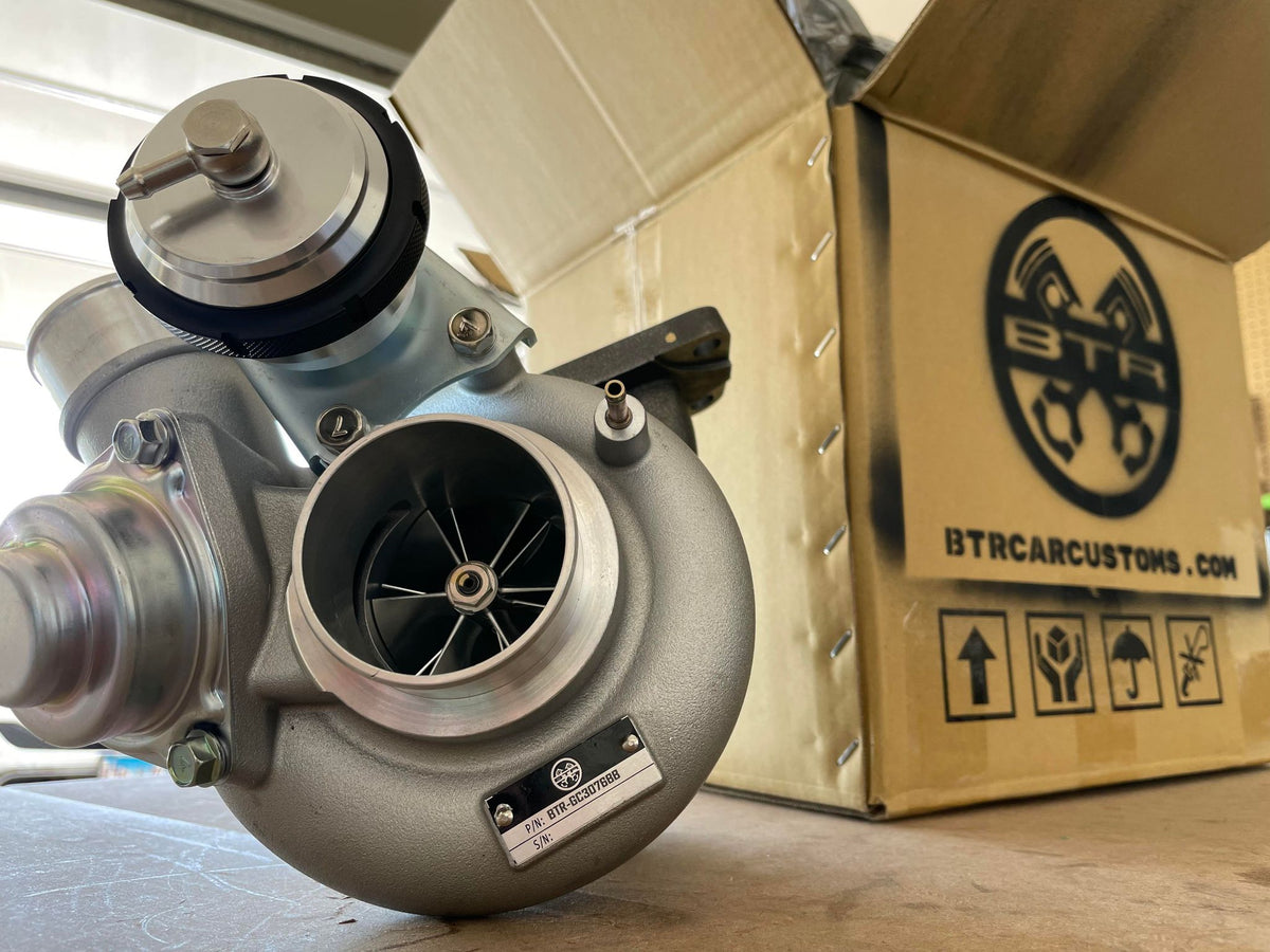 BTR 2010-12 *13-14* Hyundai Genesis Coupe 2.0T Bolt on Ball Bearing Turbo Kit (BTR-GC3076BB) V2