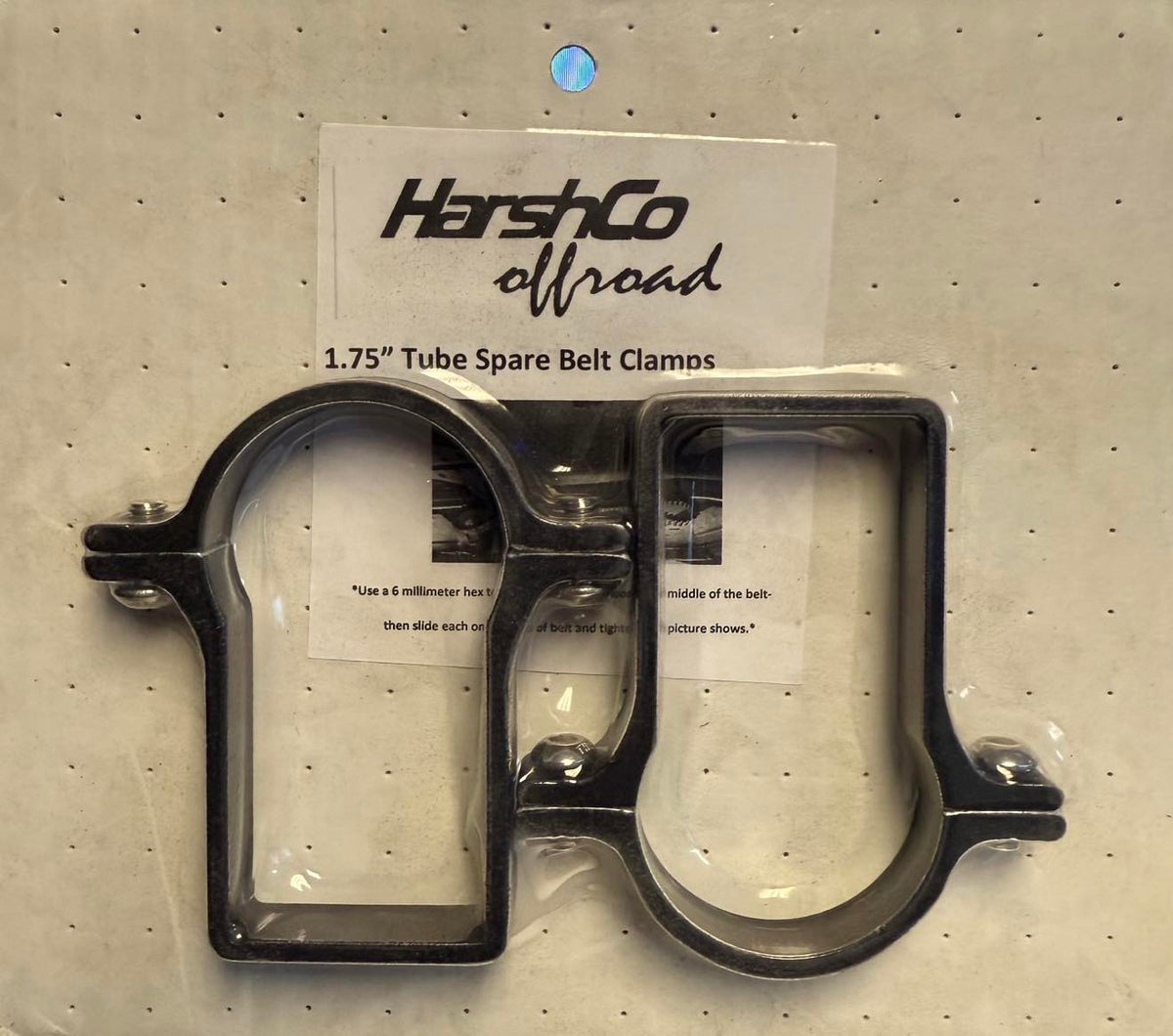 Hashco Offroad 1.75 Tube Spare Belt Clamps by Speedzone Performance LLC