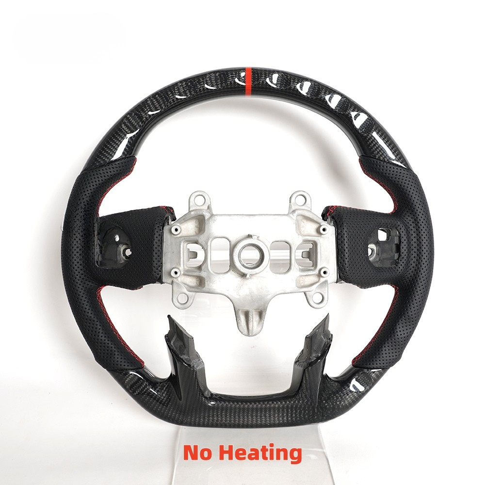 Real Carbon Fiber Steering Wheel for Dodge Ram 1500 2018-2024