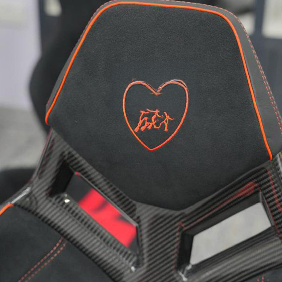 Alcantara Dry Carbon Fiber Racing Seats for Lamborghini Huracan STO Aventador Urus