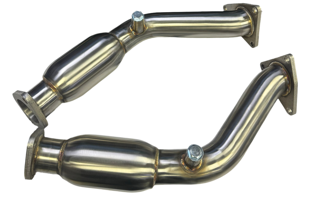 SPDZ1 Nissan 350Z/370Z - Infiniti G35/G37 Resonated / Non Resonated Catless Downpipe Test Pipe by Speedzone Performance LLC