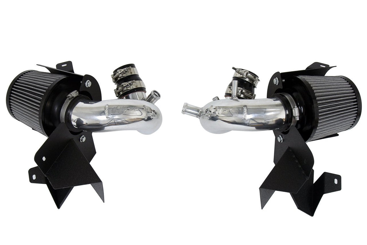 HPS Performance HPS Shortram Air Intake Kit with Heat Shield 2019-2024 Hyundai Genesis G70 3.3L V6 Twin Turbo, 827-703