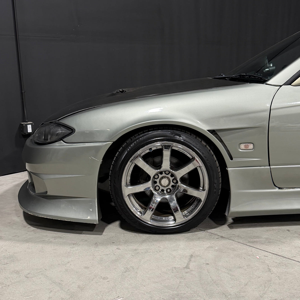 1999 Nissan Silvia Spec R Aero Millennium Jade Green Genuine R34 GT-R Color