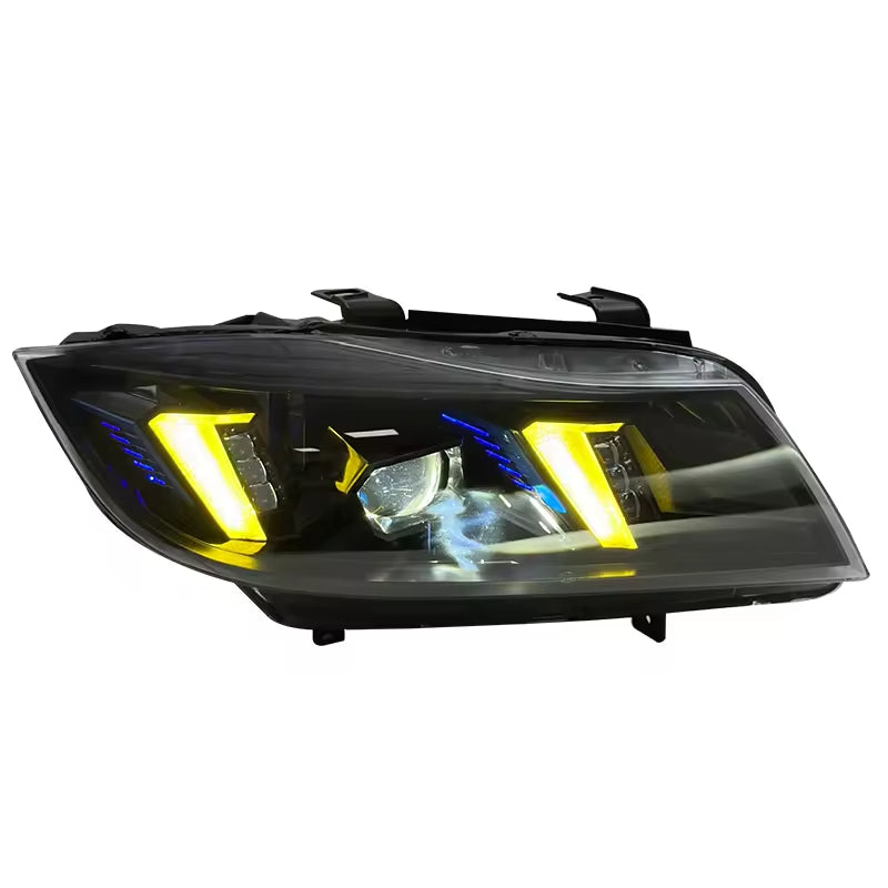 VEKTO Dual-Color Laser LED Headlights for BMW 3 Series E90 2005-2012