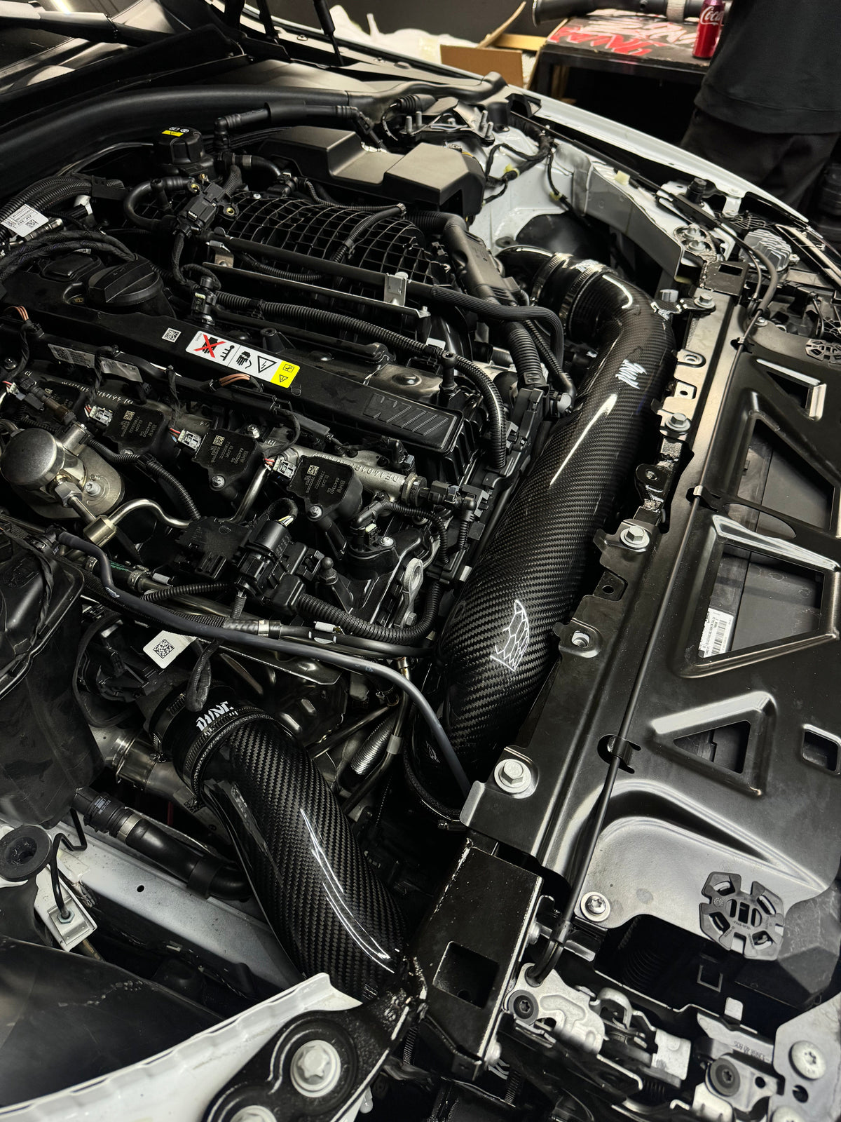 Rvng (G80,G82,G87) V2 S58 Full Carbon Front Mount Intake Kit
