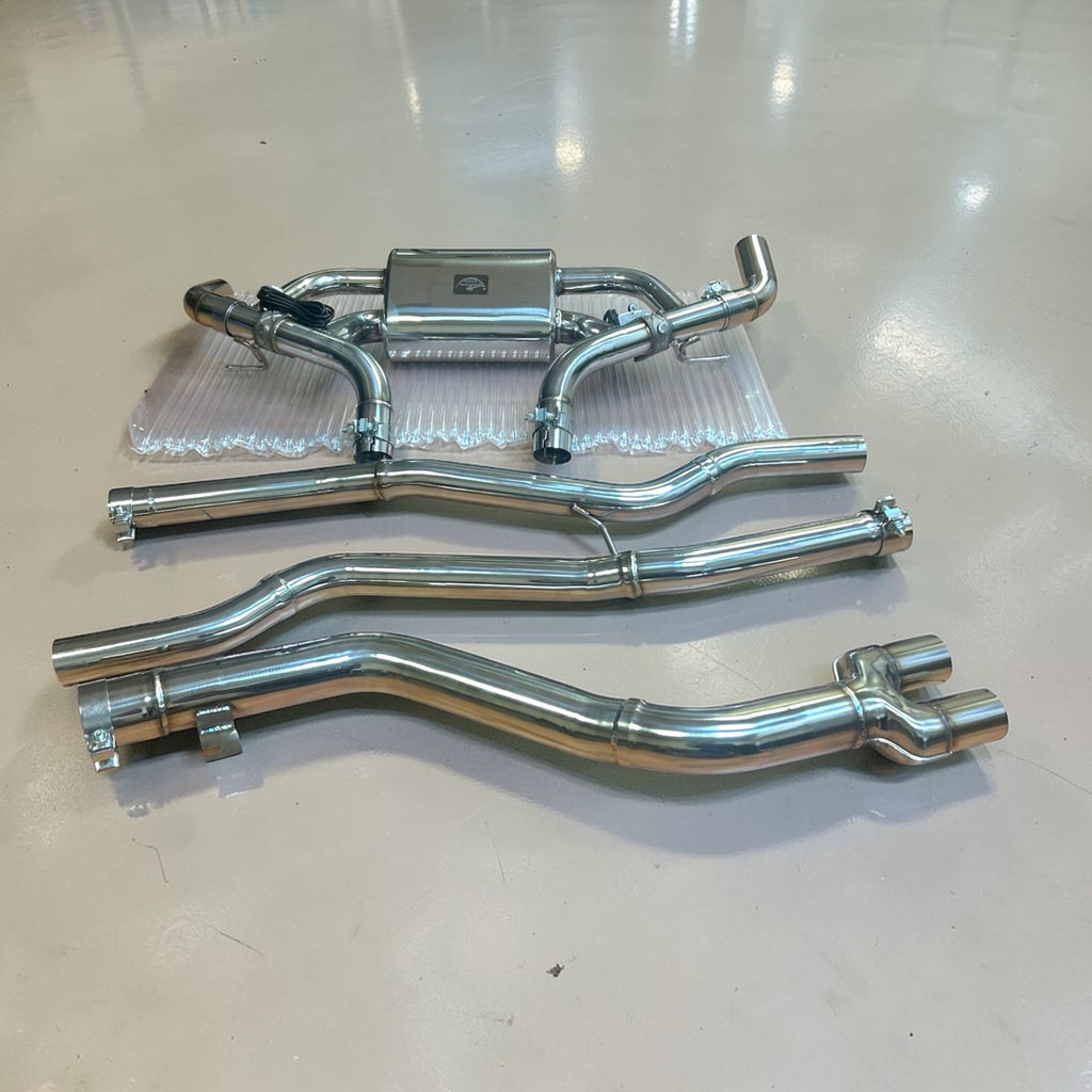 B58 Supra Full Valved Exhaust - 2020+ Toyota Supra MKV A90 A91 3.0L | Palenon Performance