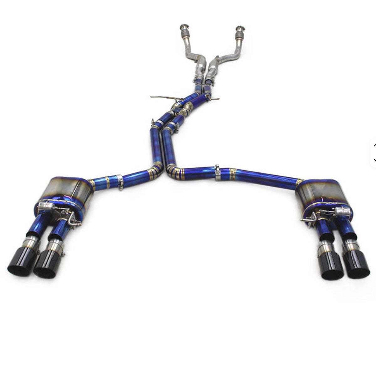 Titanium Valved Catback Exhaust System for Audi B9 S4 S5