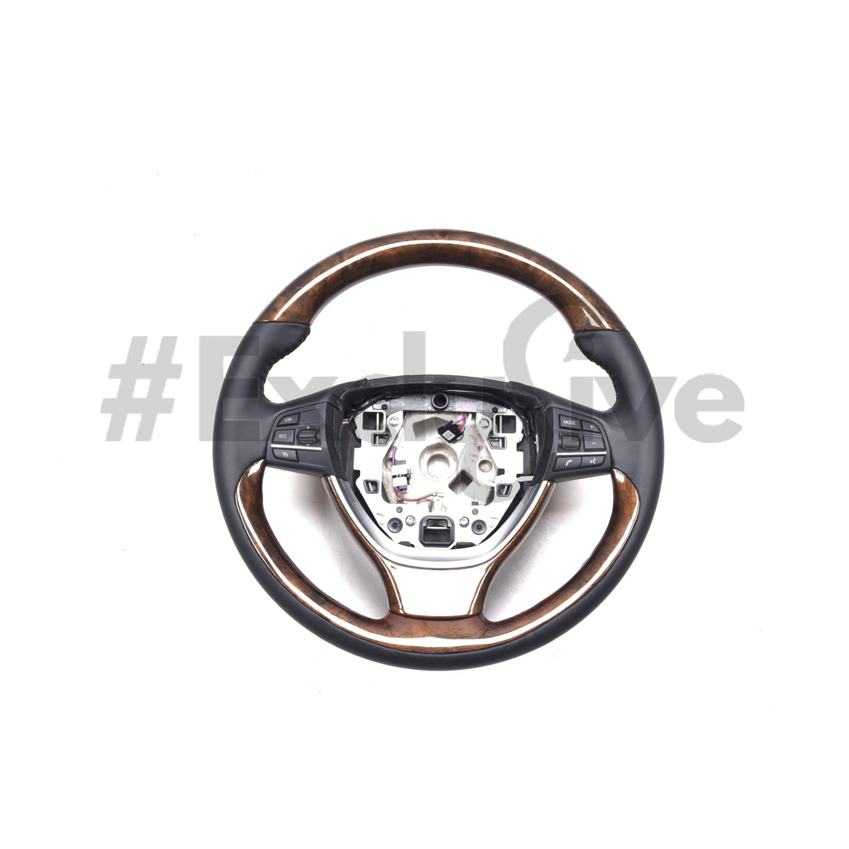 2008-2018 BMW 5 6 7 Series Non-M | F01 F02 F06 F07 F10 F12 Custom Steering Wheel by Exclusive Steering