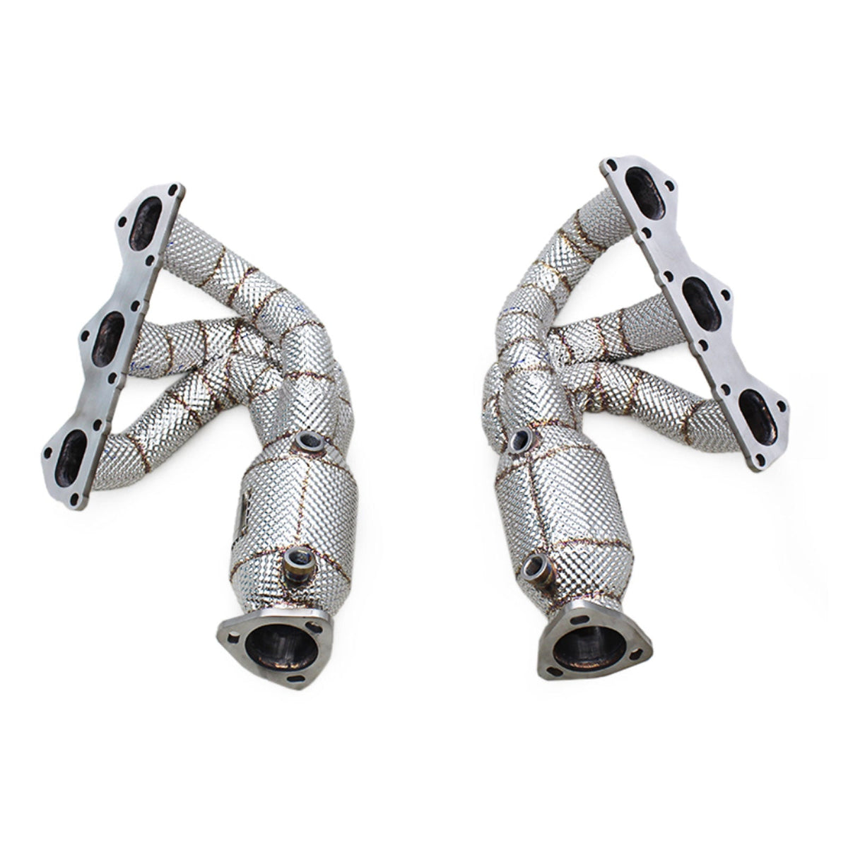 Catted Exhaust Manifold for Porsche Boxster Cayman 981 300 Cell