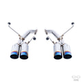 2022-Present Subaru WRX Muffler Delete Boso Burnt Tip Axle Back Exhaust