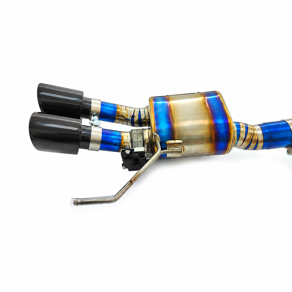 Titanium Valved Axle Back Exhaust for Chevrolet Corvette C7
