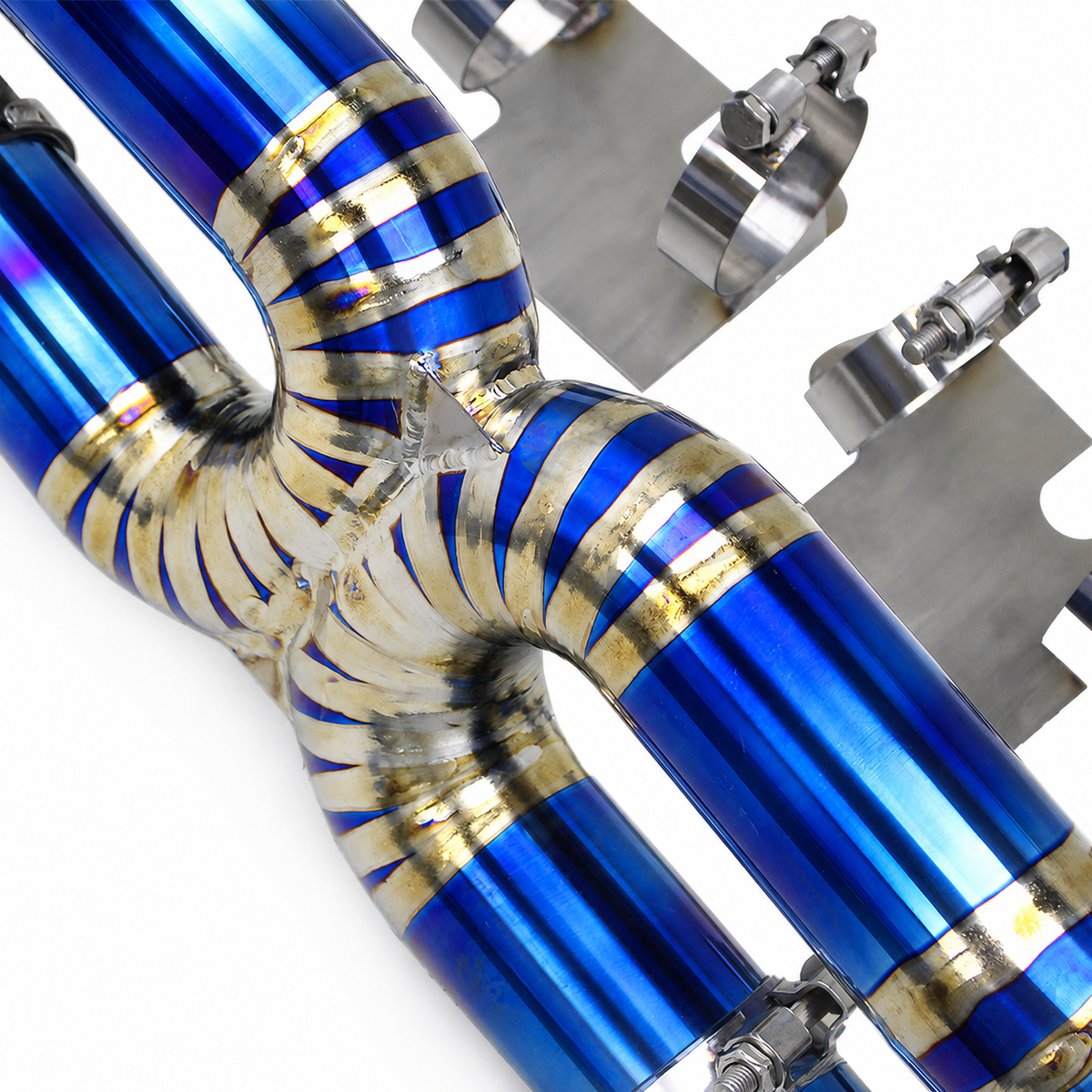 Titanium Valved Catback Exhaust for Chevrolet Corvette C8 E Ray 6.2L V8
