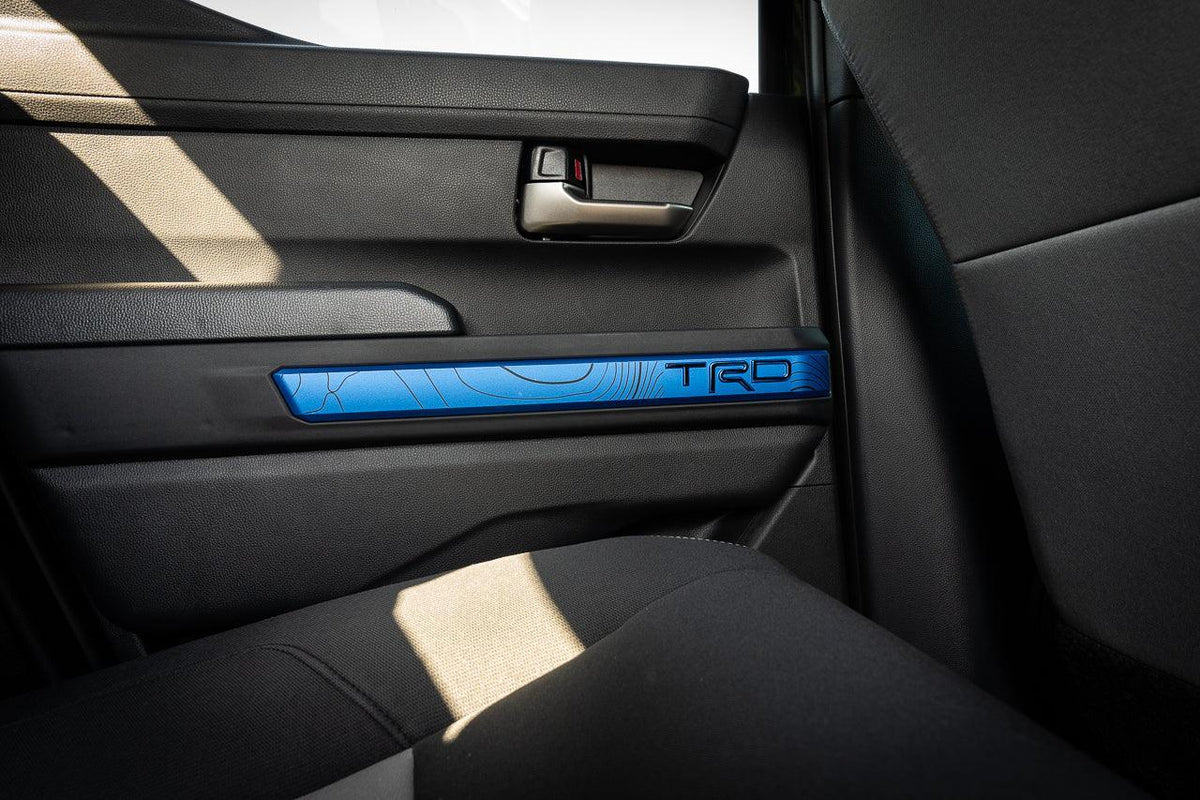 "TRD" Door Line Overlays - 2024+ Tacoma