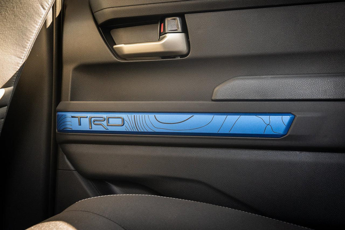 "TRD" Door Line Overlays - 2024+ Tacoma