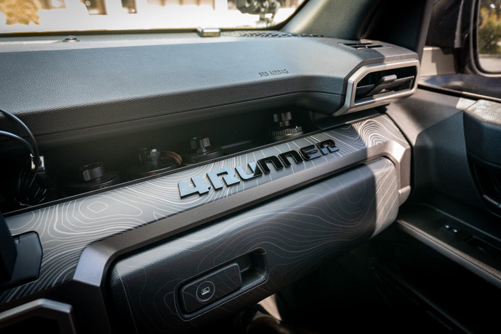 Full Width Topographic Dash Wrap - 2025+ 4Runner
