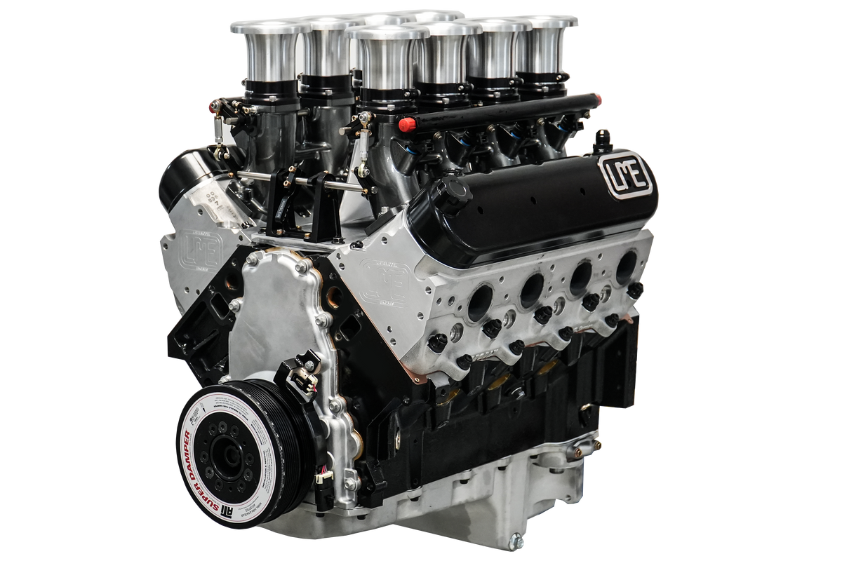 Naturally Aspirated LS 427 Longblock with Kinsler Stack Injection