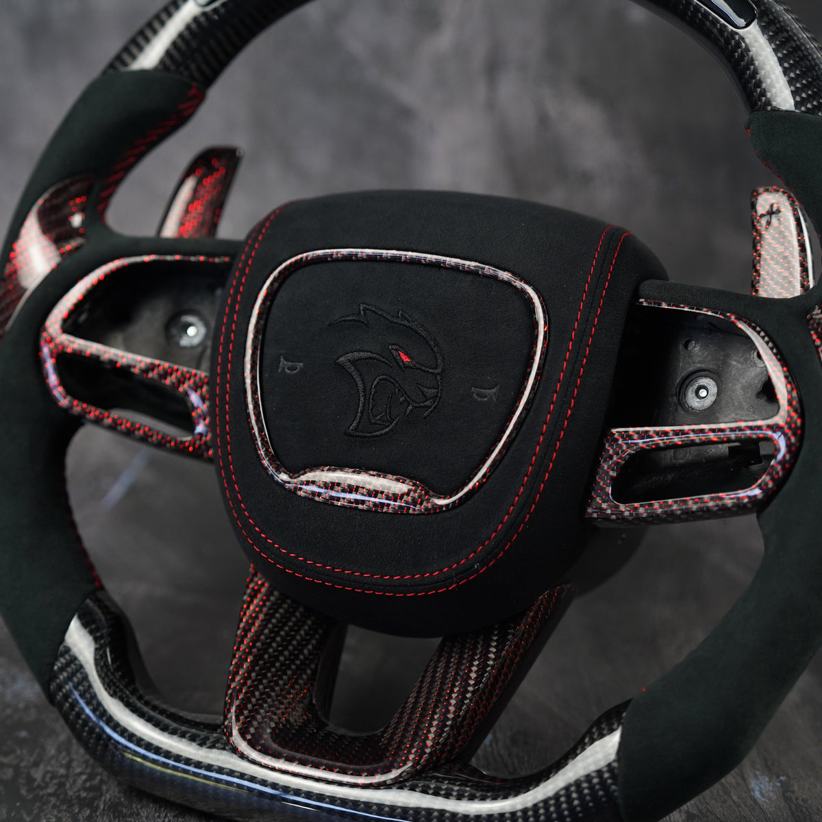 2015-2023 Dodge Charger / Challenger / Durango Custom Steering Wheel by Exclusive Steering