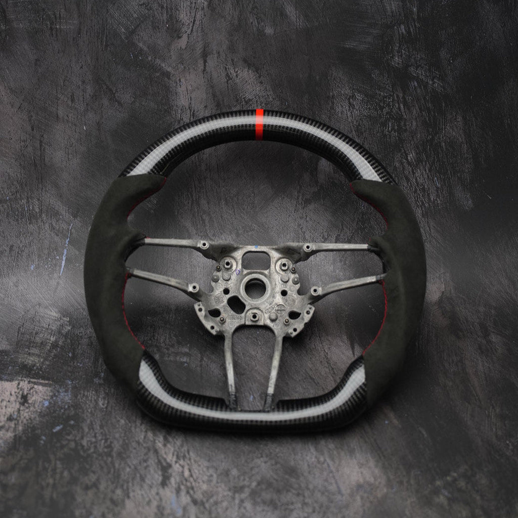 2014-2020 Porsche 911 (991.2) / GT3/GT3RS(991) / 718 Boxster/Cayman (982) / Cayenne (958.2) / Panamera (971) / Macan(95B)  |  Custom Steering Wheel by Exclusive Steering