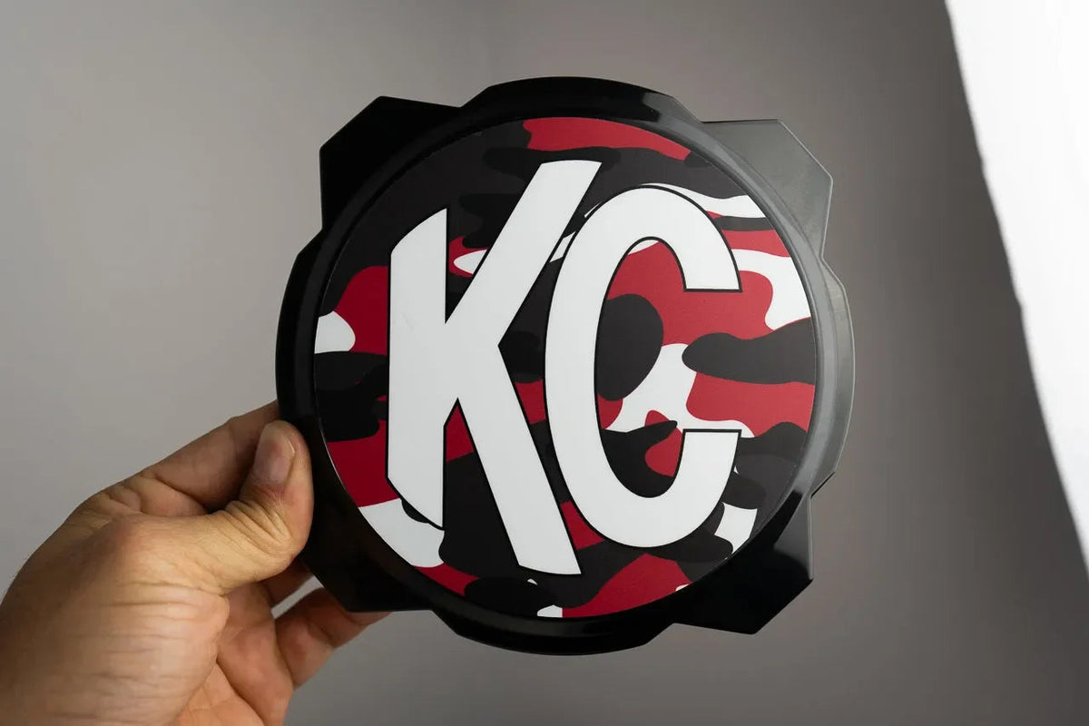 KC HiLITES Era 4 ROUND Series Light Cover Overlays - Universal
