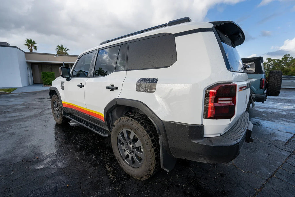 Side Window Blackout Overlays - 2024+ Land Cruiser