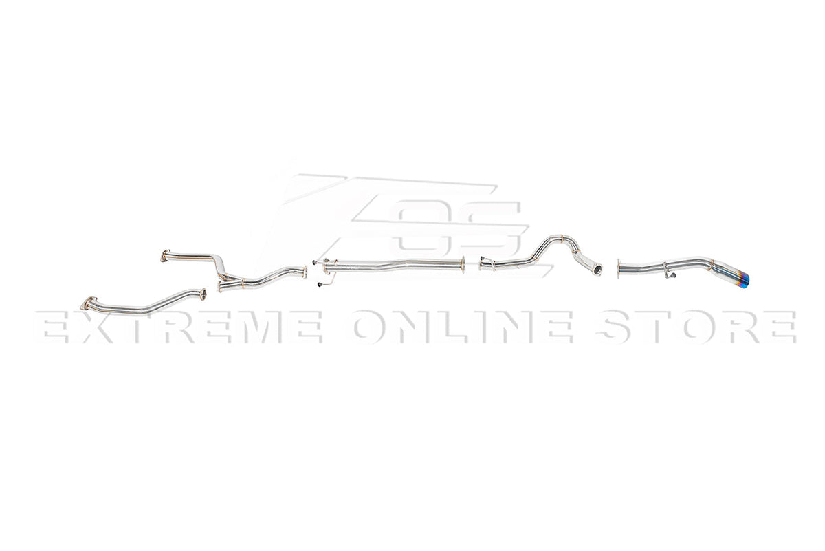 2022-Present Toyota Tundra Cat Back Burnt Tip Exhaust