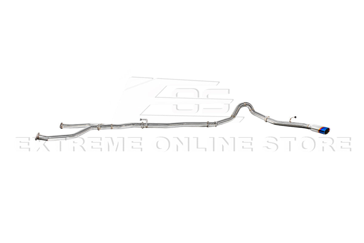 2022-Present Toyota Tundra Cat Back Burnt Tip Exhaust
