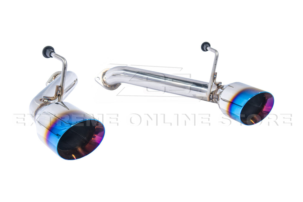 2008-2013 Infiniti G37 Coupe Muffler Delete Axle Back Burnt Tips Exhaust