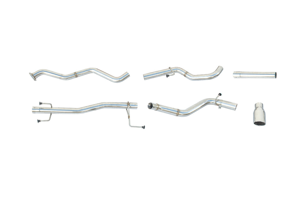 2024-Present Toyota Tacoma Muffler Delete Cat Back Exhaust