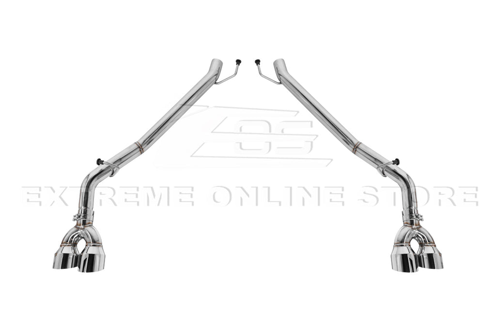 2020-Present Ford Explorer Lincoln Aviator V6 Muffler Delete Axle Back Exhaust