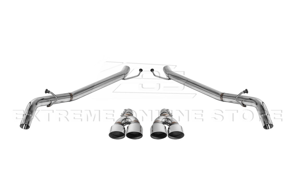 2020-Present Ford Explorer Lincoln Aviator V6 Muffler Delete Axle Back Exhaust