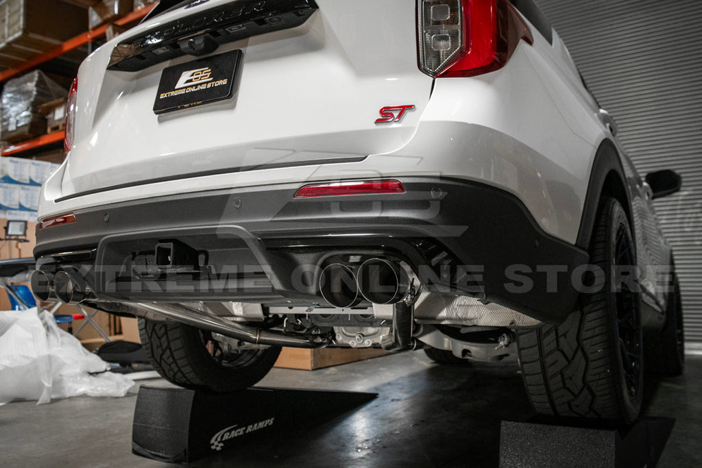 2020-Present Ford Explorer Lincoln Aviator V6 Muffler Delete Axle Back Exhaust