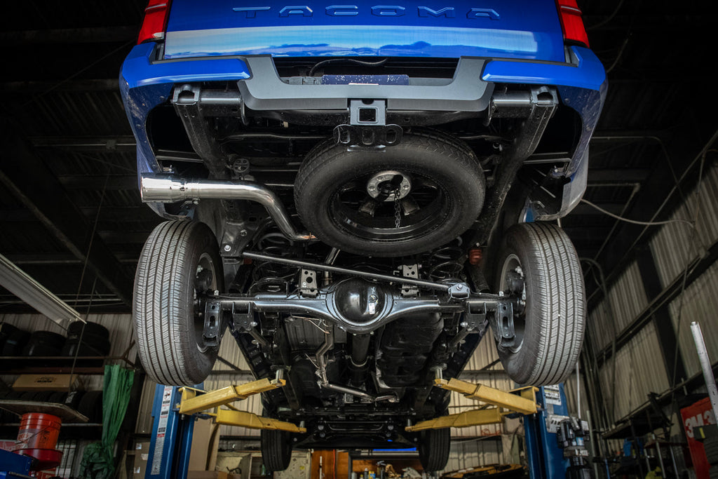 2024-Present Toyota Tacoma Muffler Delete Cat Back Exhaust