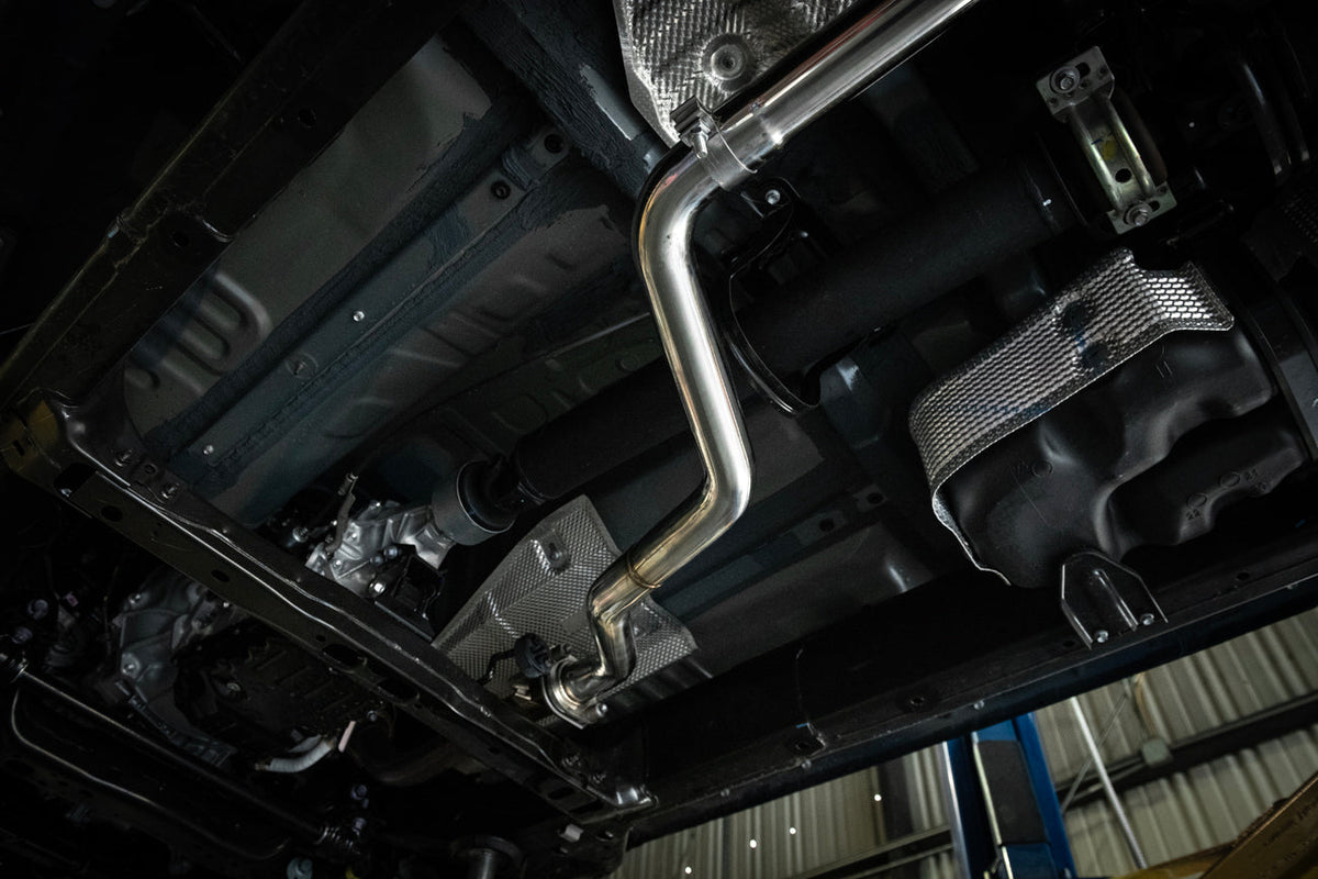 2024-Present Toyota Tacoma Muffler Delete Cat Back Exhaust